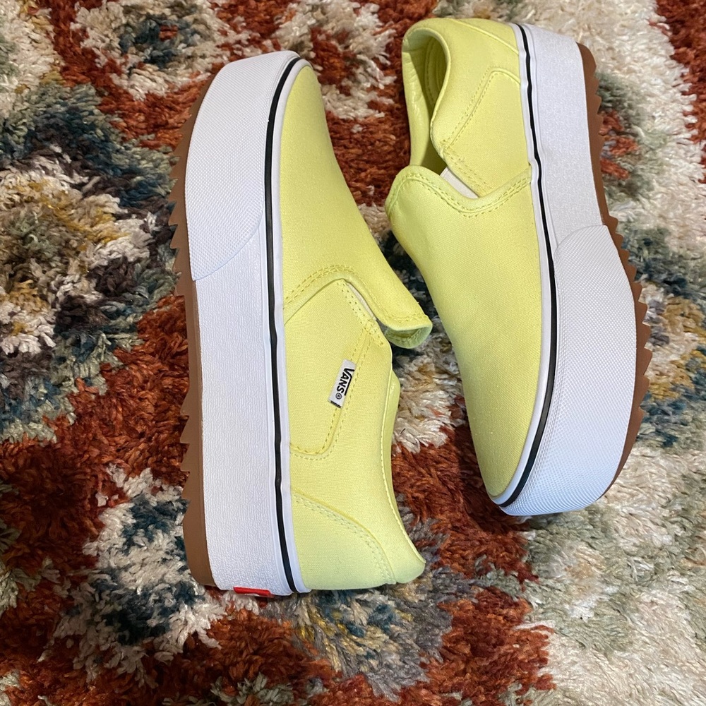 Vans Lemon Slip-On Shoes